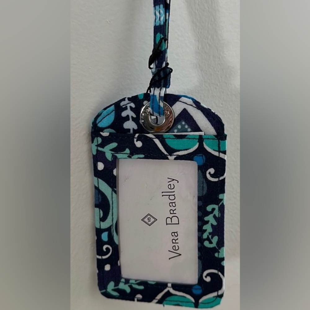 Vera Bradley luggage tag - Blue Island Medallion